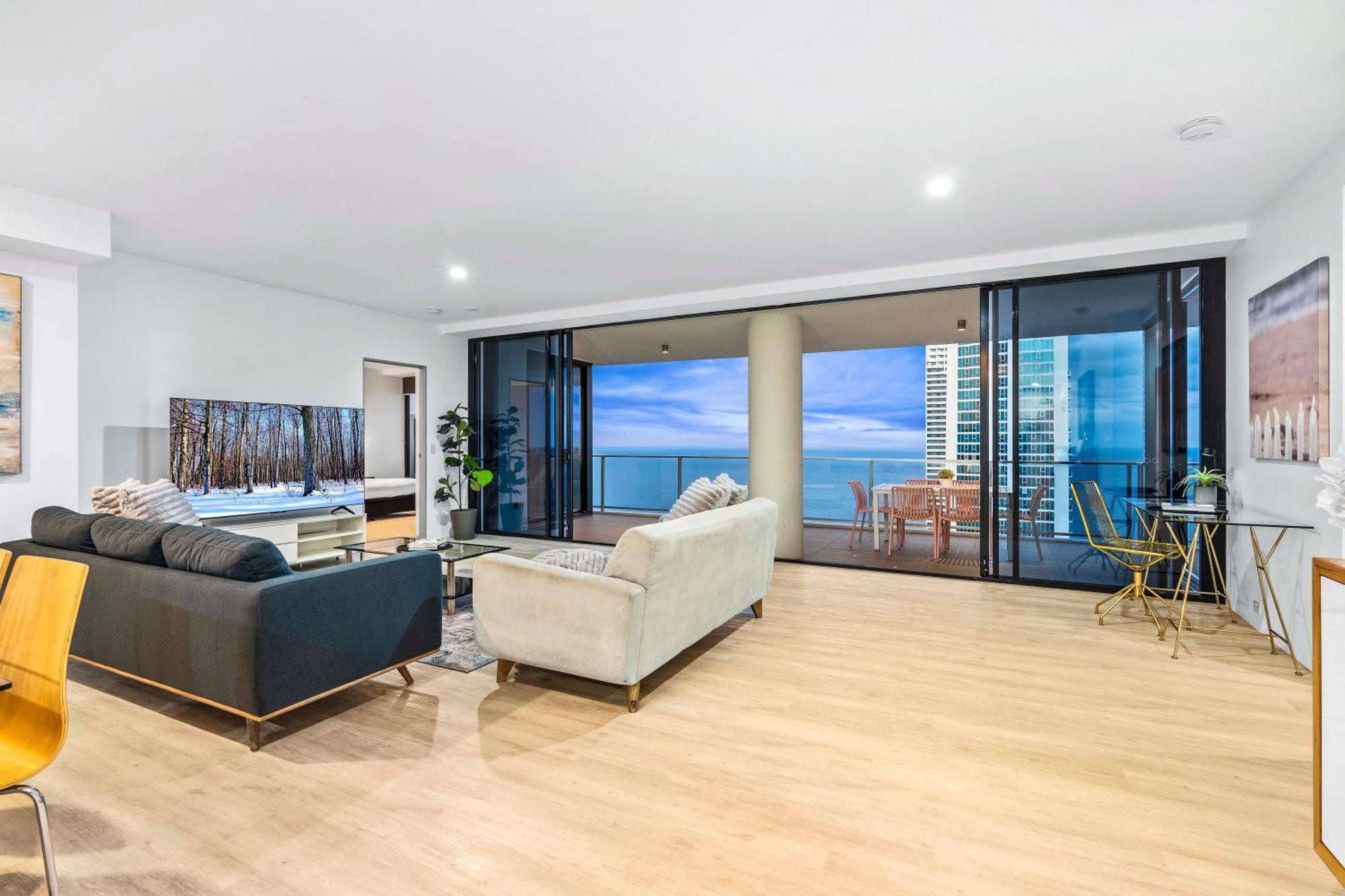 Ocean View Apartments With Balcony - Circle On Cavill - Central Location! - Self Contained & Privately Managed Gold Coast Zewnętrze zdjęcie
