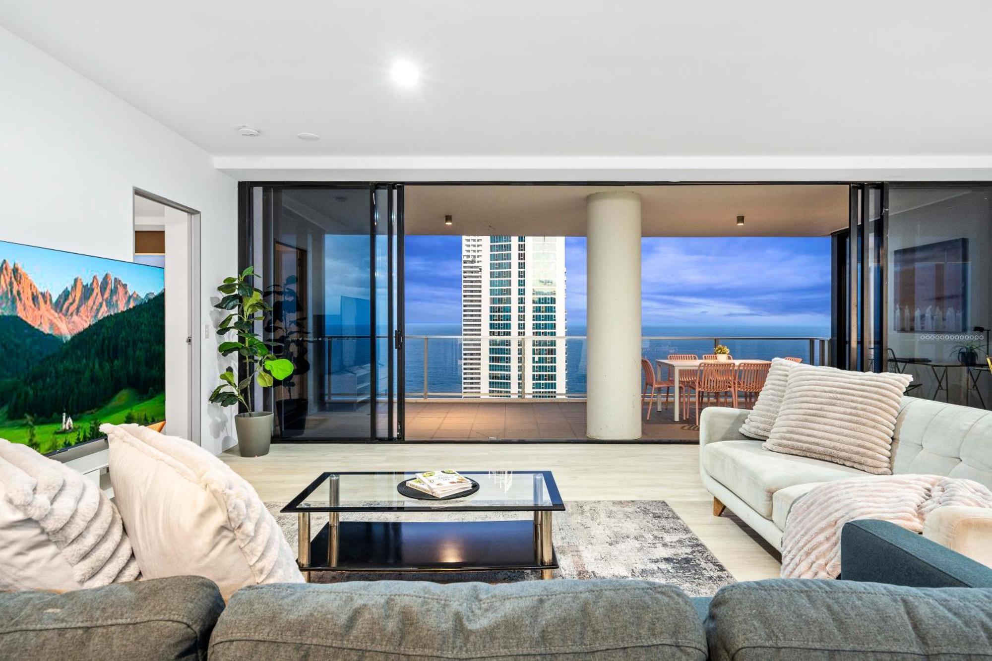 Ocean View Apartments With Balcony - Circle On Cavill - Central Location! - Self Contained & Privately Managed Gold Coast Zewnętrze zdjęcie