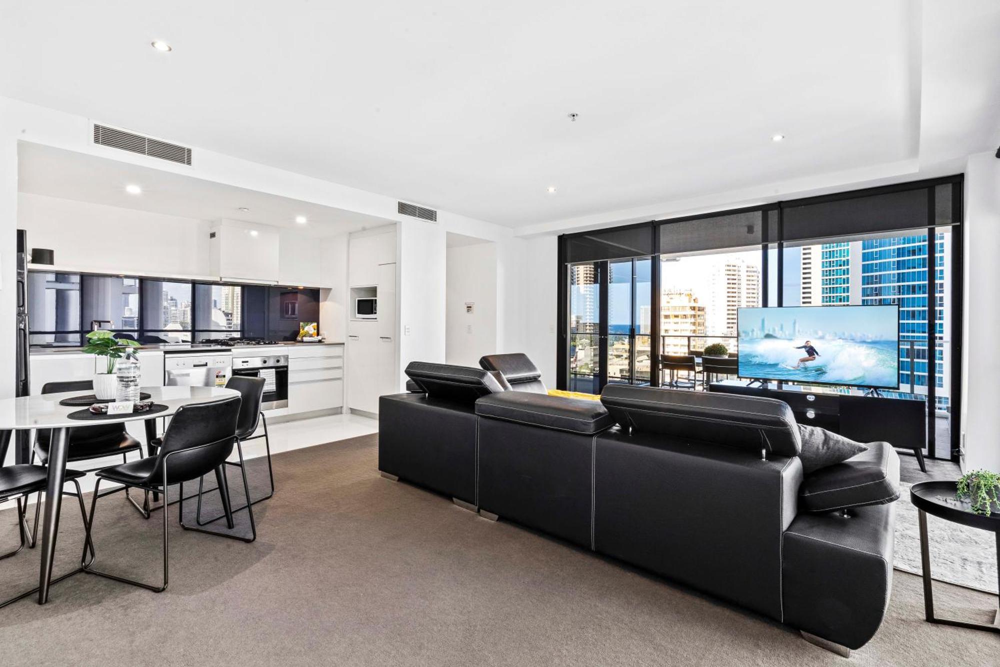 Ocean View Apartments With Balcony - Circle On Cavill - Central Location! - Self Contained & Privately Managed Gold Coast Zewnętrze zdjęcie