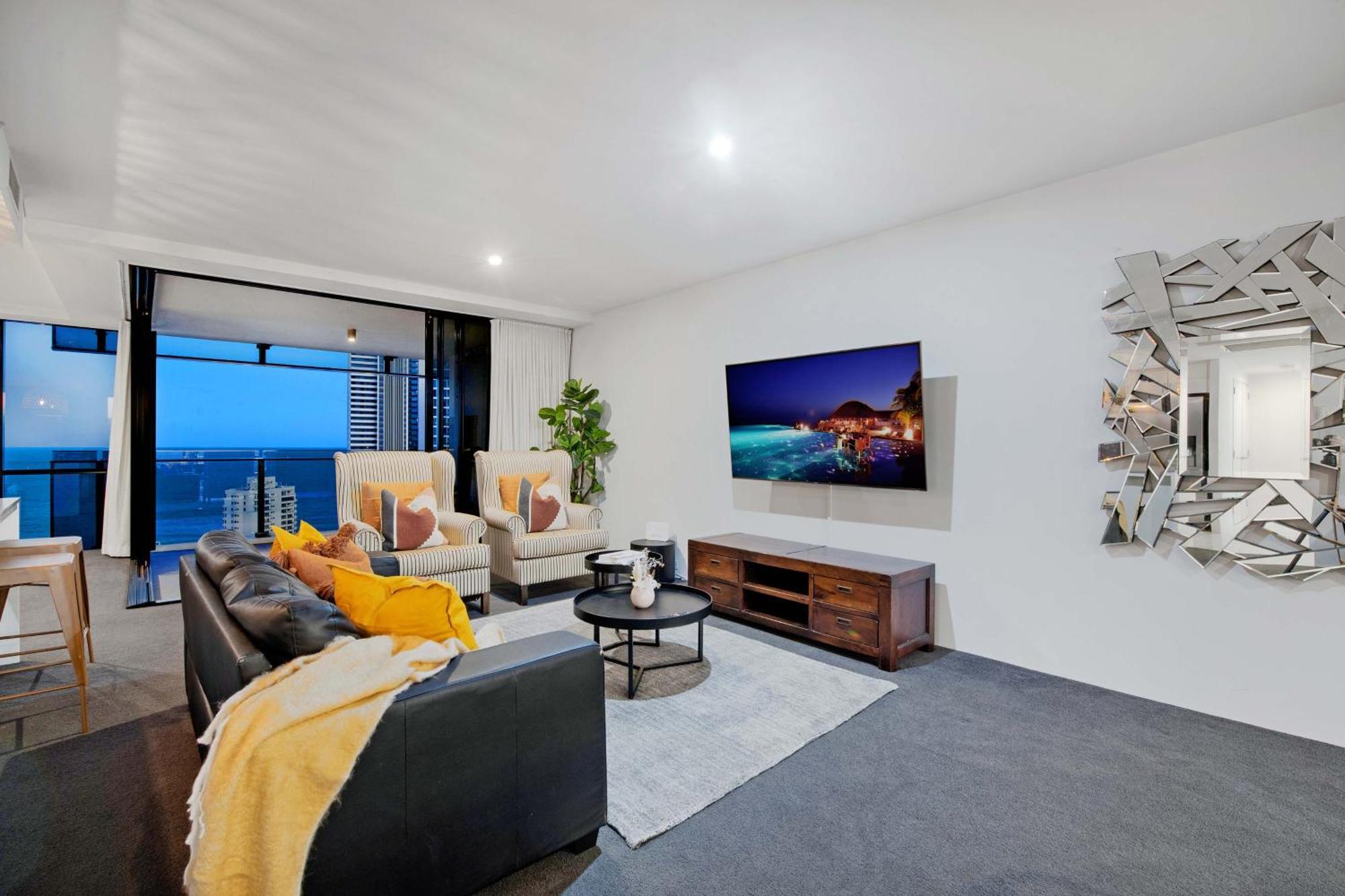 Ocean View Apartments With Balcony - Circle On Cavill - Central Location! - Self Contained & Privately Managed Gold Coast Zewnętrze zdjęcie