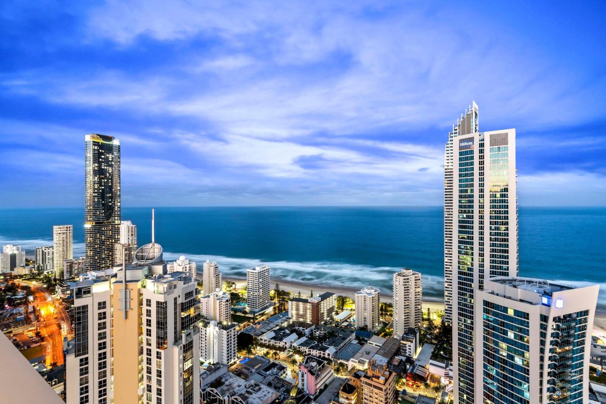 Ocean View Apartments With Balcony - Circle On Cavill - Central Location! - Self Contained & Privately Managed Gold Coast Zewnętrze zdjęcie