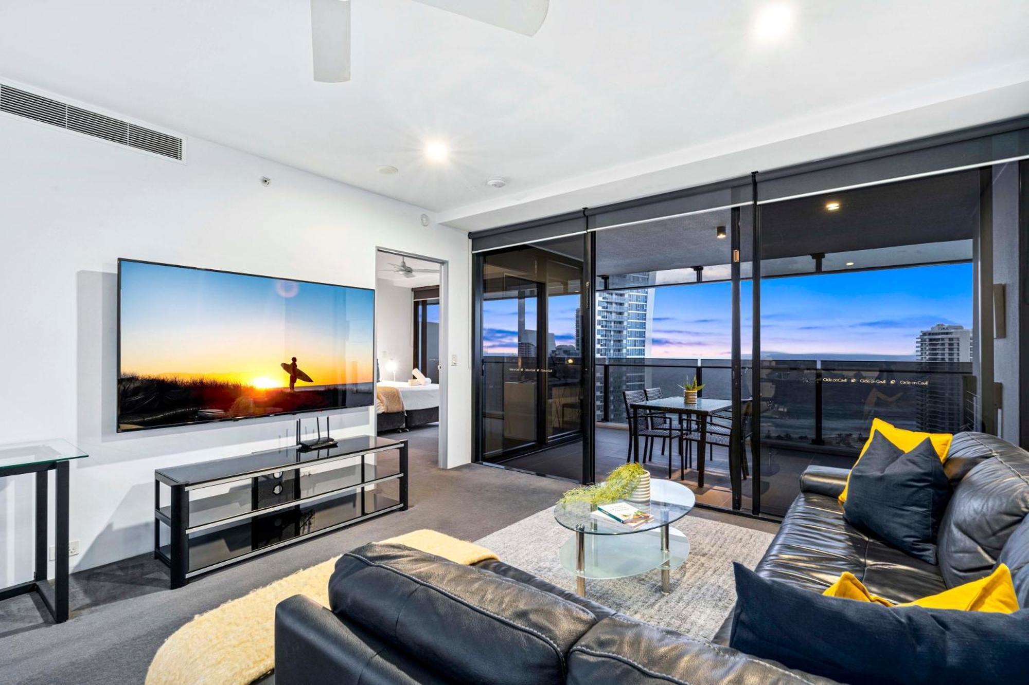 Ocean View Apartments With Balcony - Circle On Cavill - Central Location! - Self Contained & Privately Managed Gold Coast Zewnętrze zdjęcie
