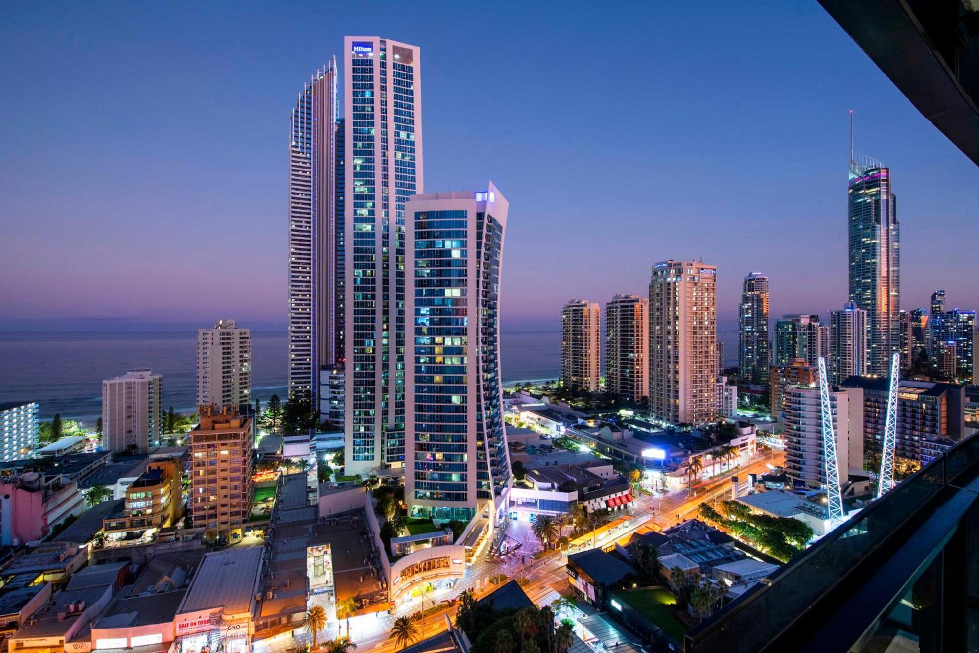 Ocean View Apartments With Balcony - Circle On Cavill - Central Location! - Self Contained & Privately Managed Gold Coast Zewnętrze zdjęcie