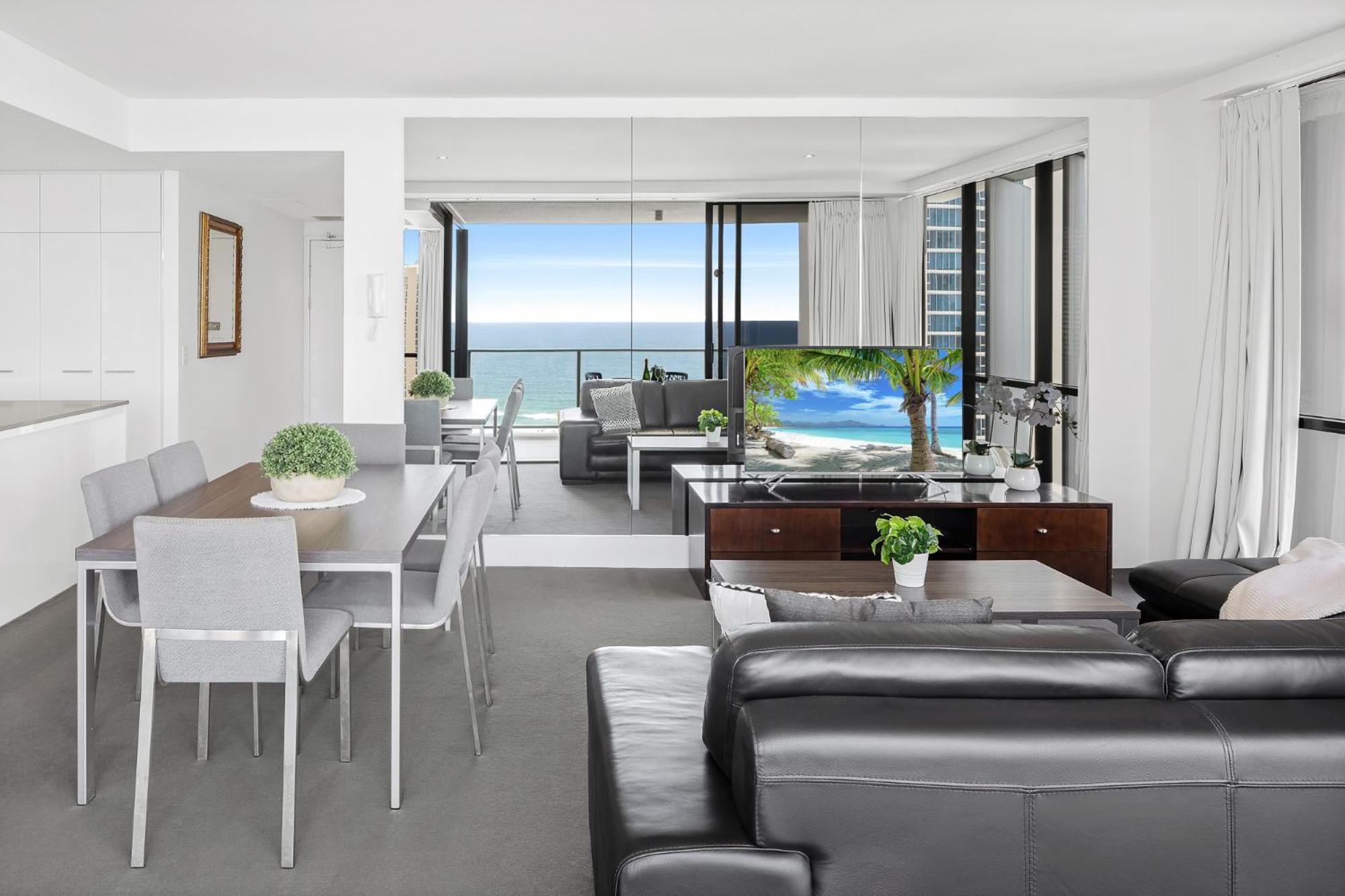 Ocean View Apartments With Balcony - Circle On Cavill - Central Location! - Self Contained & Privately Managed Gold Coast Zewnętrze zdjęcie