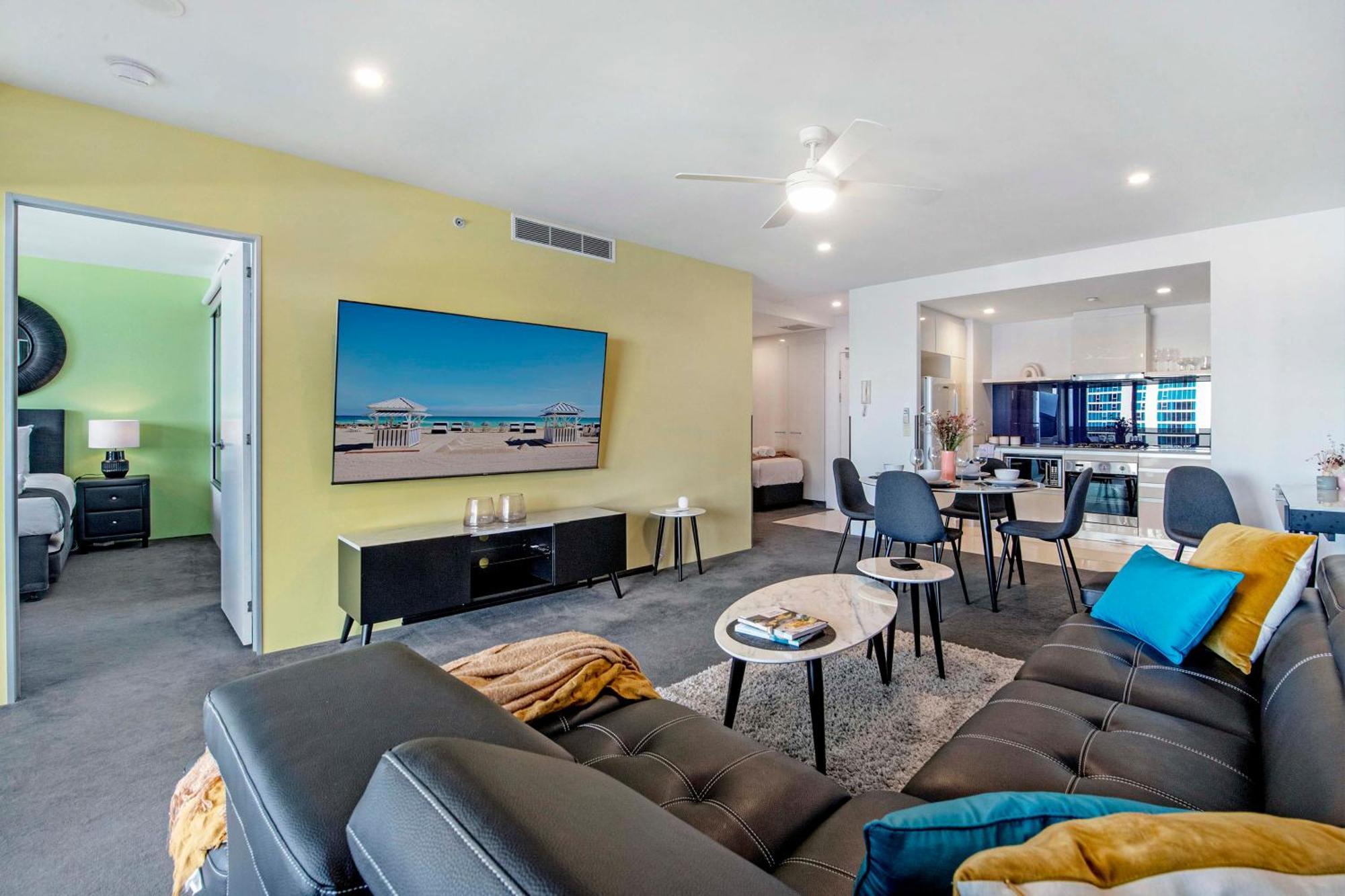 Ocean View Apartments With Balcony - Circle On Cavill - Central Location! - Self Contained & Privately Managed Gold Coast Zewnętrze zdjęcie