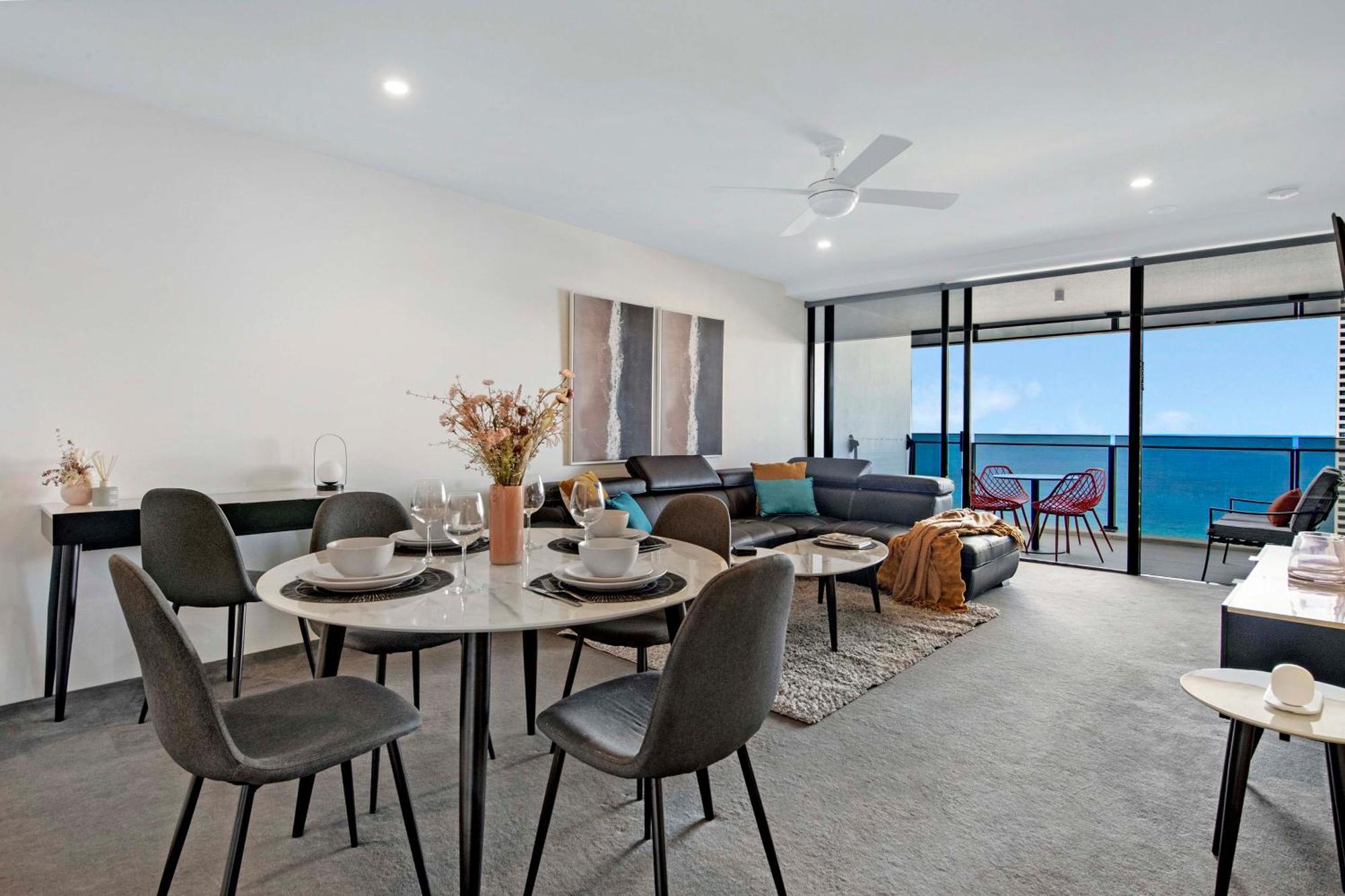Ocean View Apartments With Balcony - Circle On Cavill - Central Location! - Self Contained & Privately Managed Gold Coast Zewnętrze zdjęcie