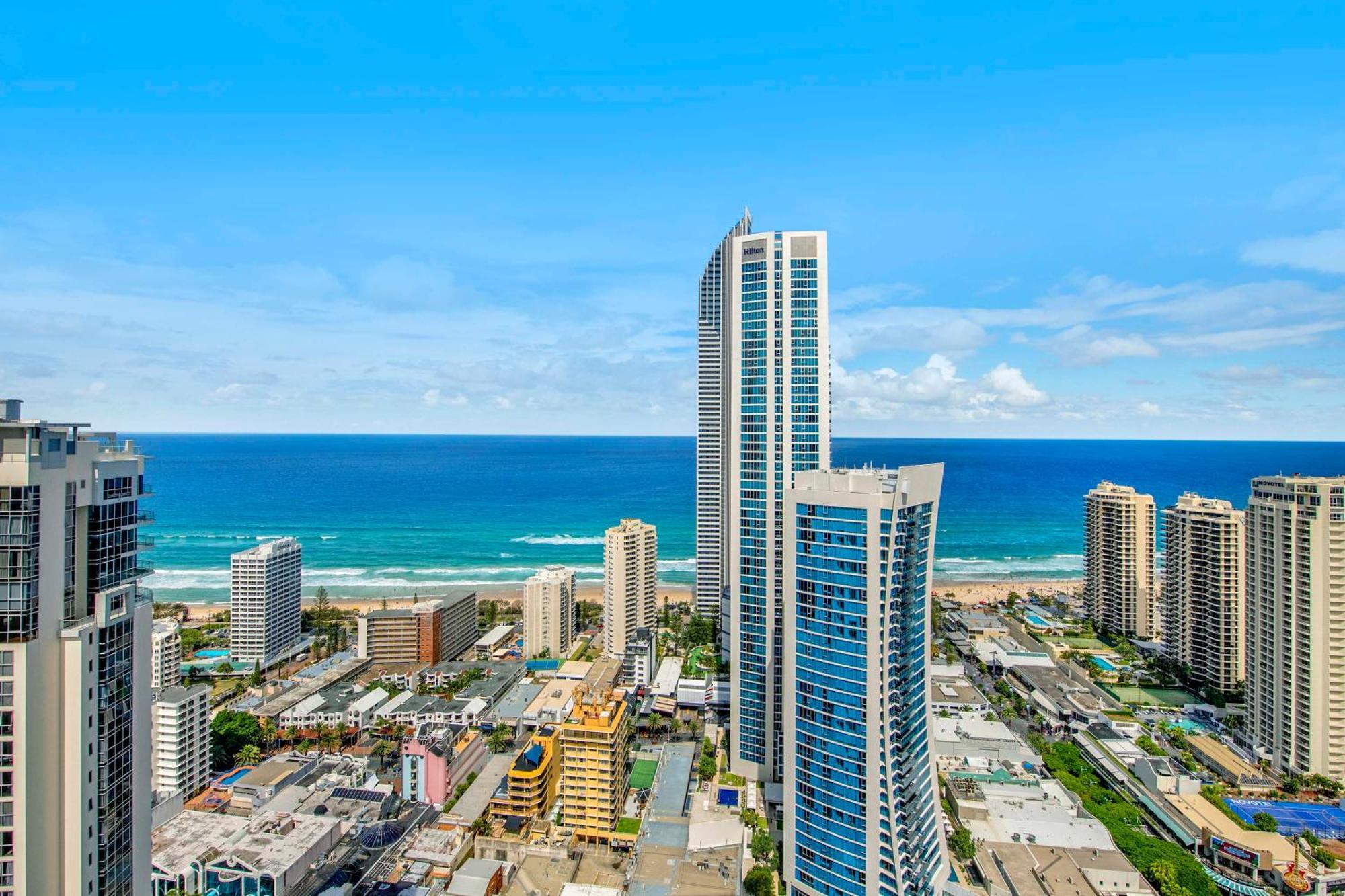 Ocean View Apartments With Balcony - Circle On Cavill - Central Location! - Self Contained & Privately Managed Gold Coast Zewnętrze zdjęcie