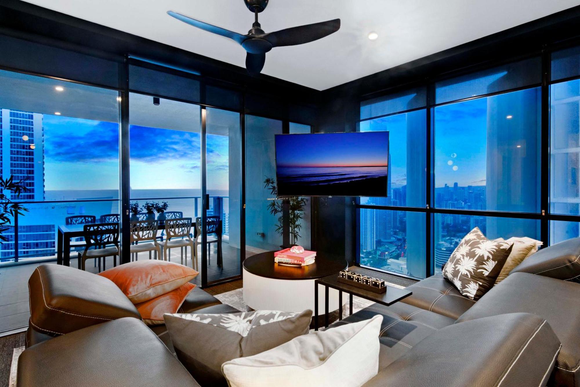Ocean View Apartments With Balcony - Circle On Cavill - Central Location! - Self Contained & Privately Managed Gold Coast Zewnętrze zdjęcie