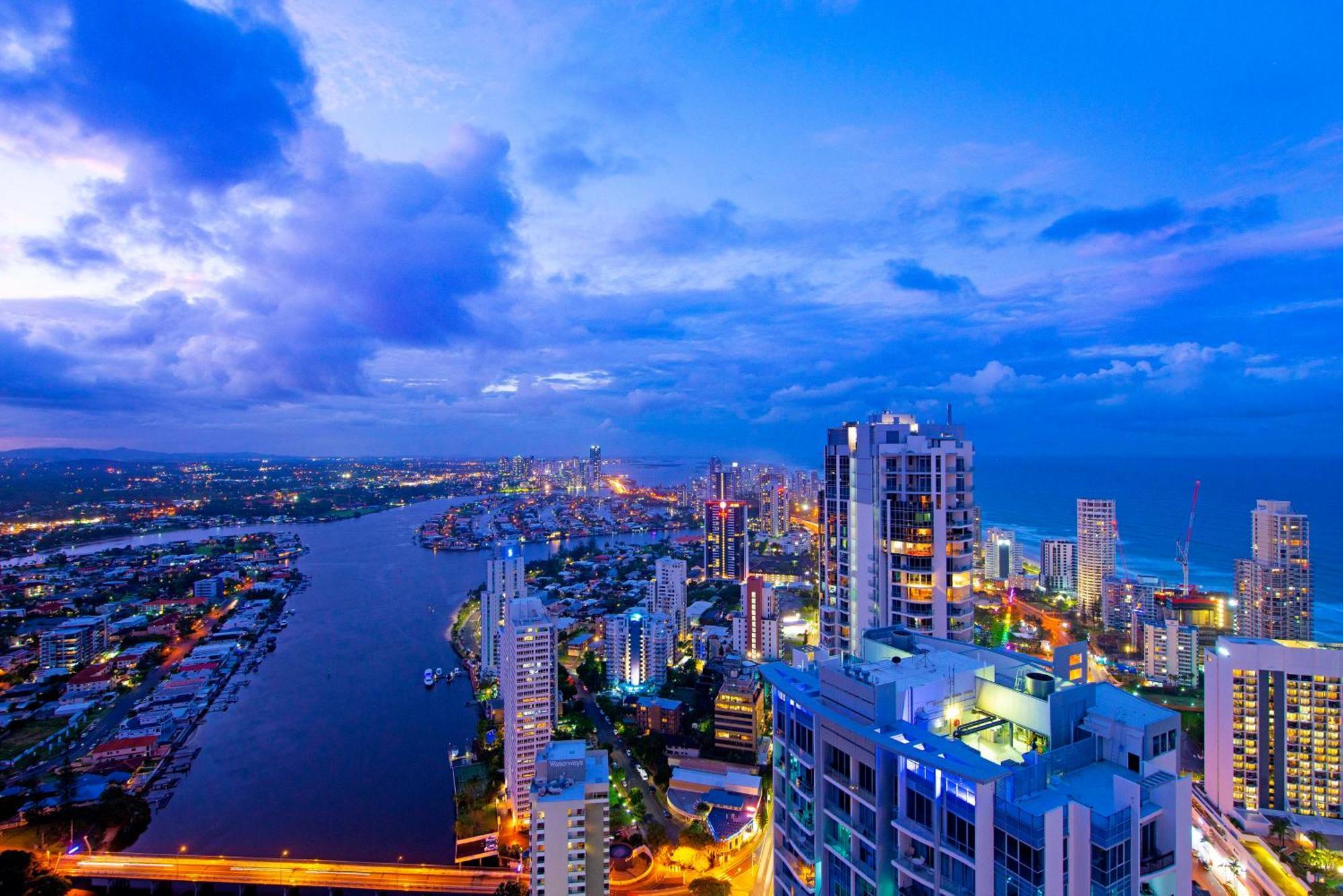 Ocean View Apartments With Balcony - Circle On Cavill - Central Location! - Self Contained & Privately Managed Gold Coast Zewnętrze zdjęcie