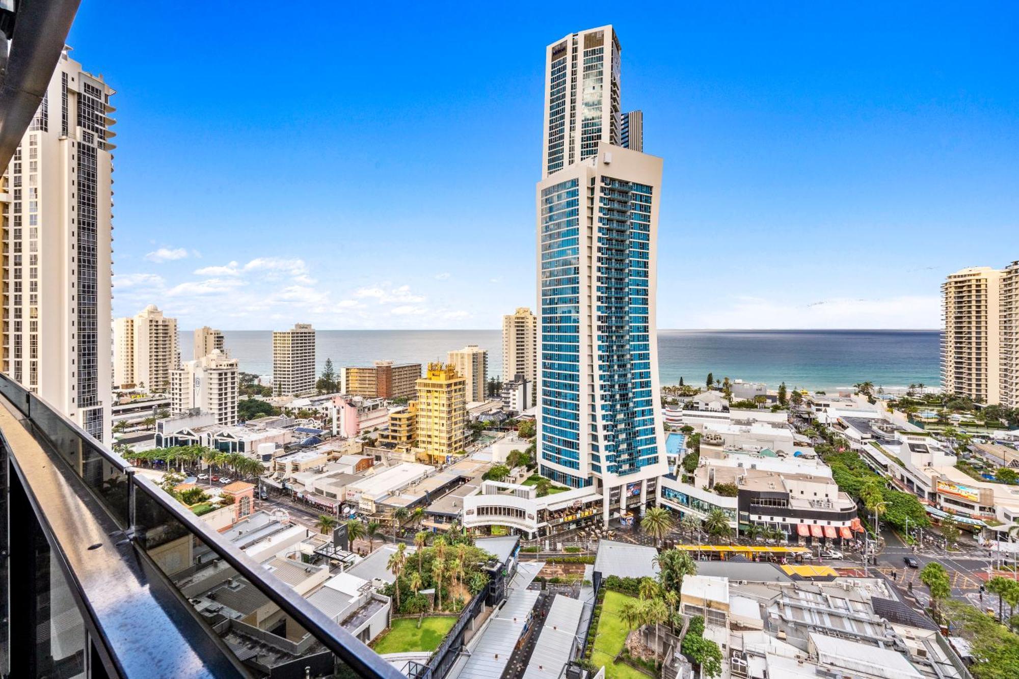 Ocean View Apartments With Balcony - Circle On Cavill - Central Location! - Self Contained & Privately Managed Gold Coast Zewnętrze zdjęcie