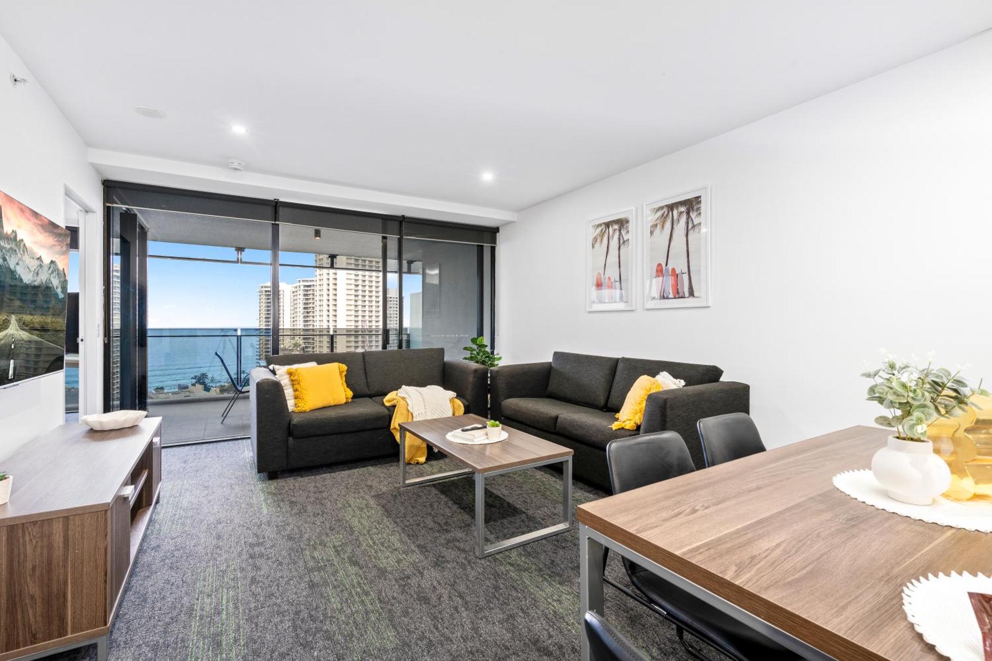 Ocean View Apartments With Balcony - Circle On Cavill - Central Location! - Self Contained & Privately Managed Gold Coast Zewnętrze zdjęcie
