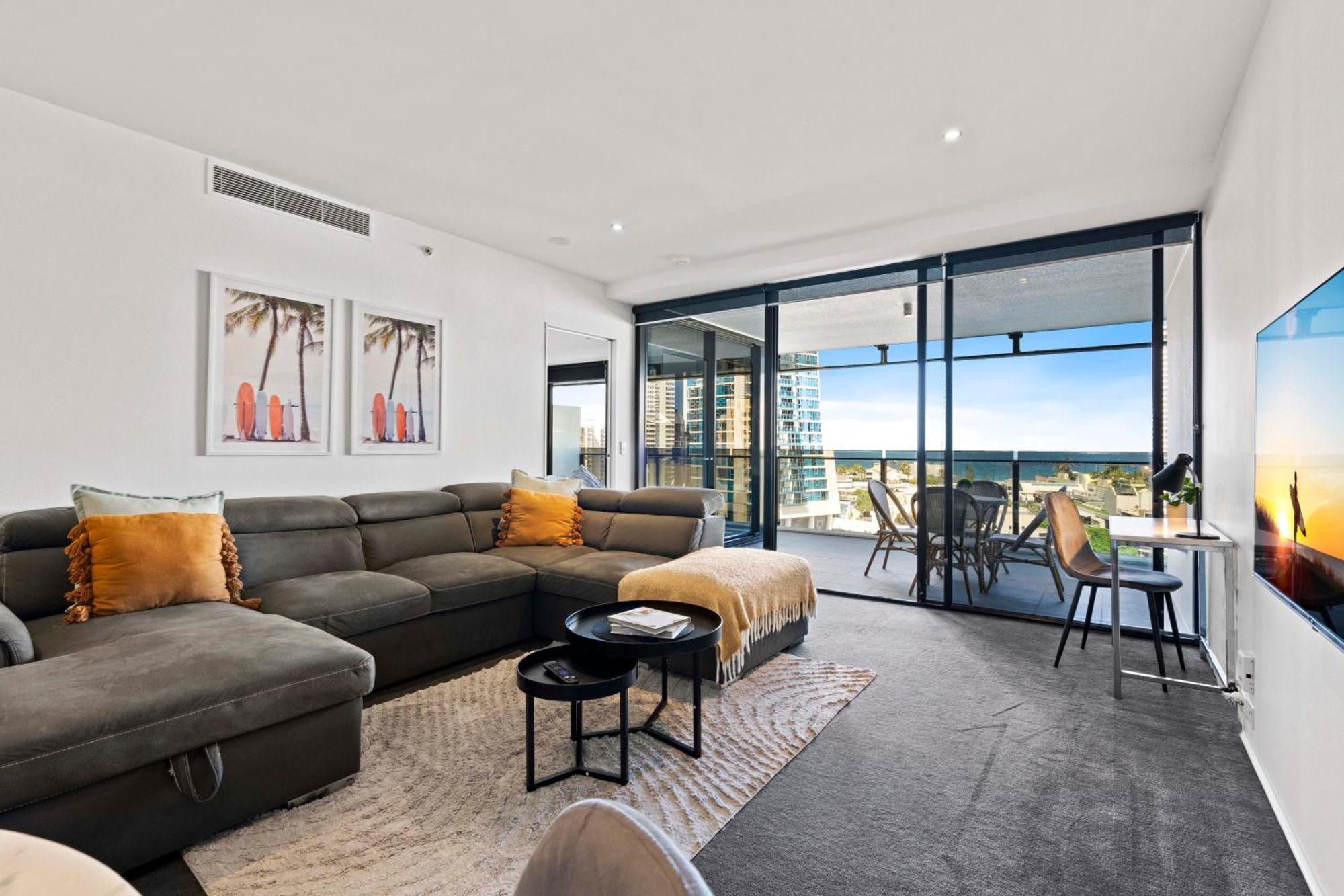 Ocean View Apartments With Balcony - Circle On Cavill - Central Location! - Self Contained & Privately Managed Gold Coast Zewnętrze zdjęcie