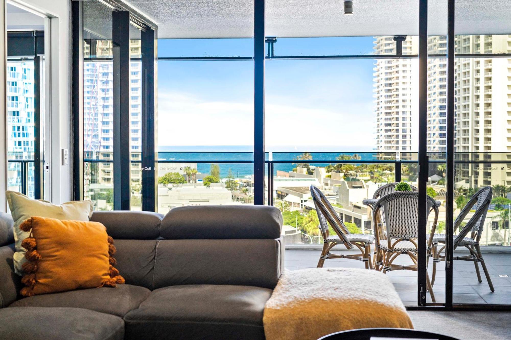 Ocean View Apartments With Balcony - Circle On Cavill - Central Location! - Self Contained & Privately Managed Gold Coast Zewnętrze zdjęcie